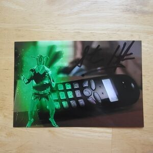 Steve Hytner EuroTrip As The Green Fairy Hand Signed 4x6 Autograph Original